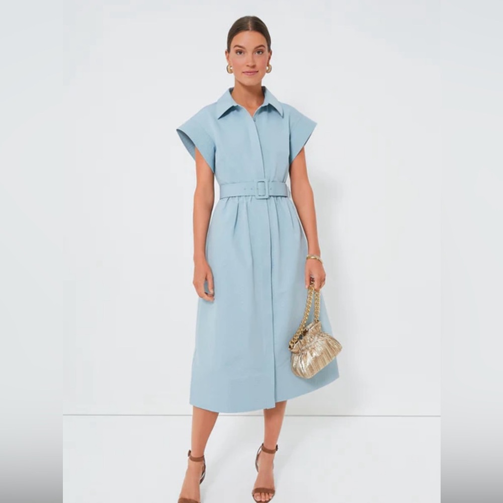 TUCKERNUCK Slate Blue Chloe Dress